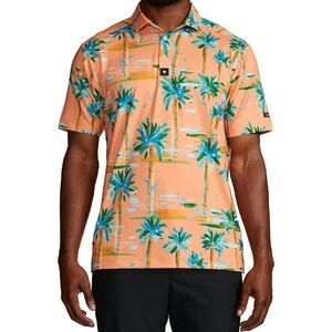 Bad Birdie Polo Shirt Mens XXL Hotel California Golf Performance Short Sleeve